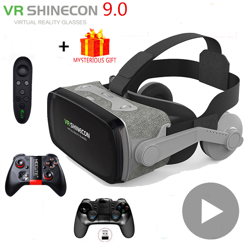 Vr Headset Pc - VR Shinecon-نظارات الواقع الافتراضي ثلاثية الأبعاد