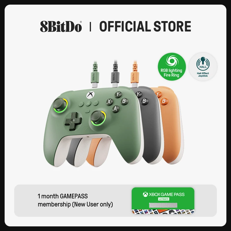 Pc Gaming Xbox Controller - وحدة تحكم سلكية للألعاب 8BitDo Ultimate