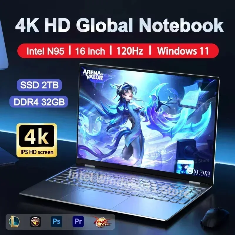 Pc Gaming Handheld - كمبيوتر محمول جديد بمعالج إنتل N95