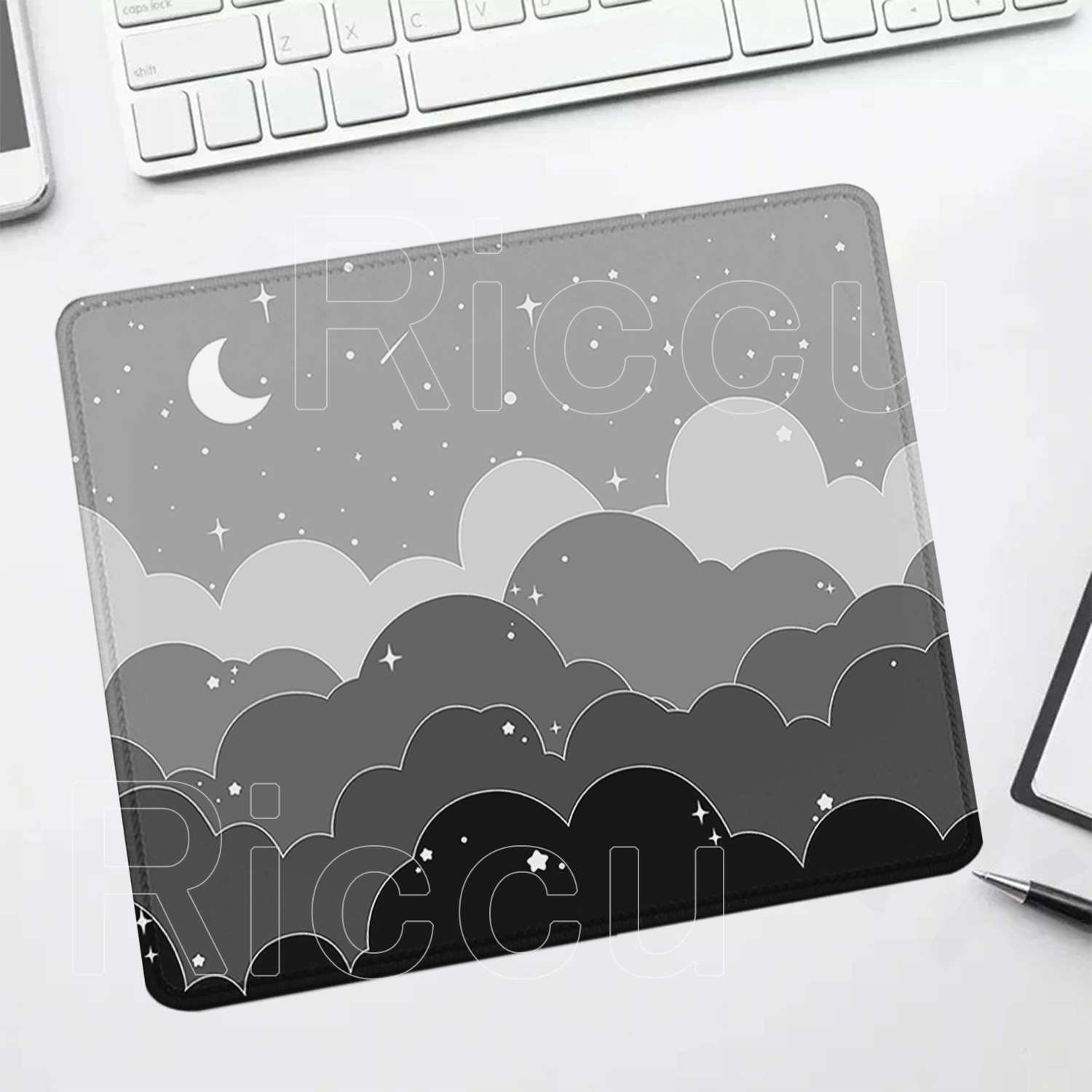 Pc Gaming Cloud - لوحة ماوس صغيرة الحجم بتصميم سحابة