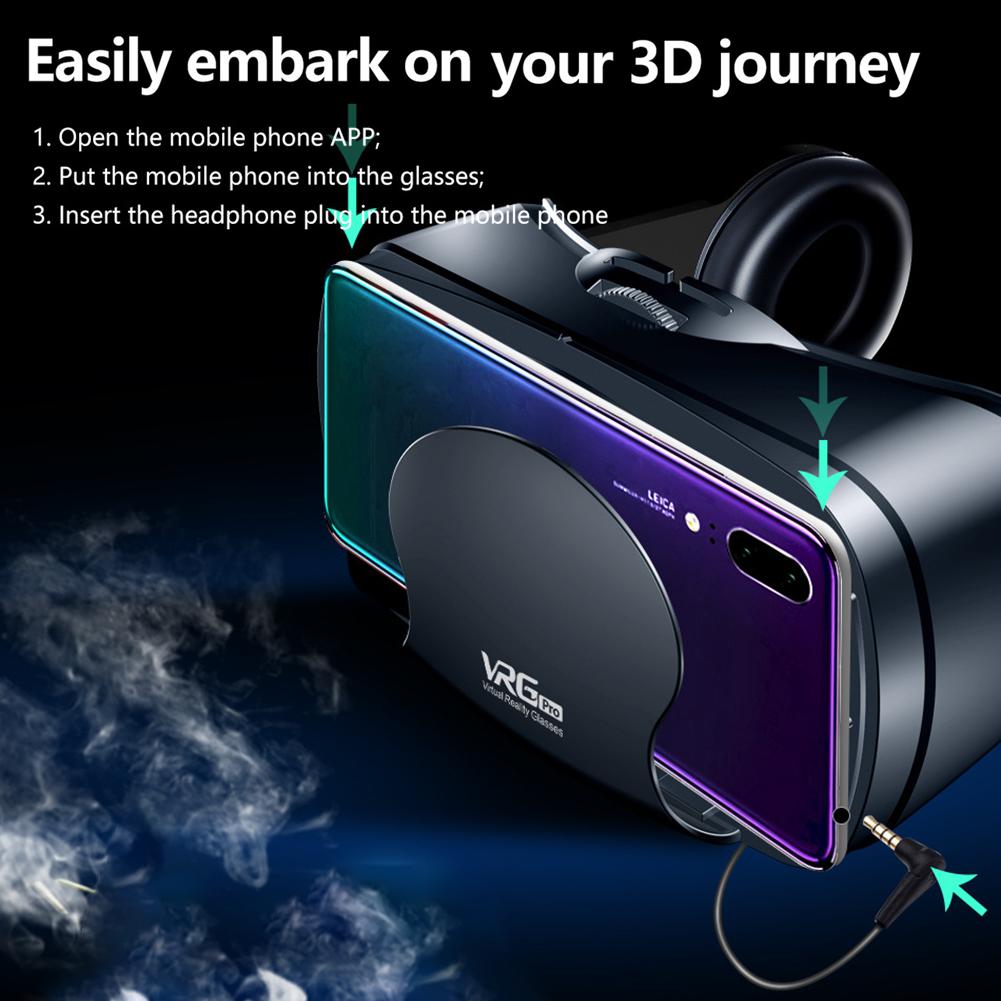 VRG Pro ثلاثية الأبعاد الواقع  - مراجعة Vr Headset Pc وسعره