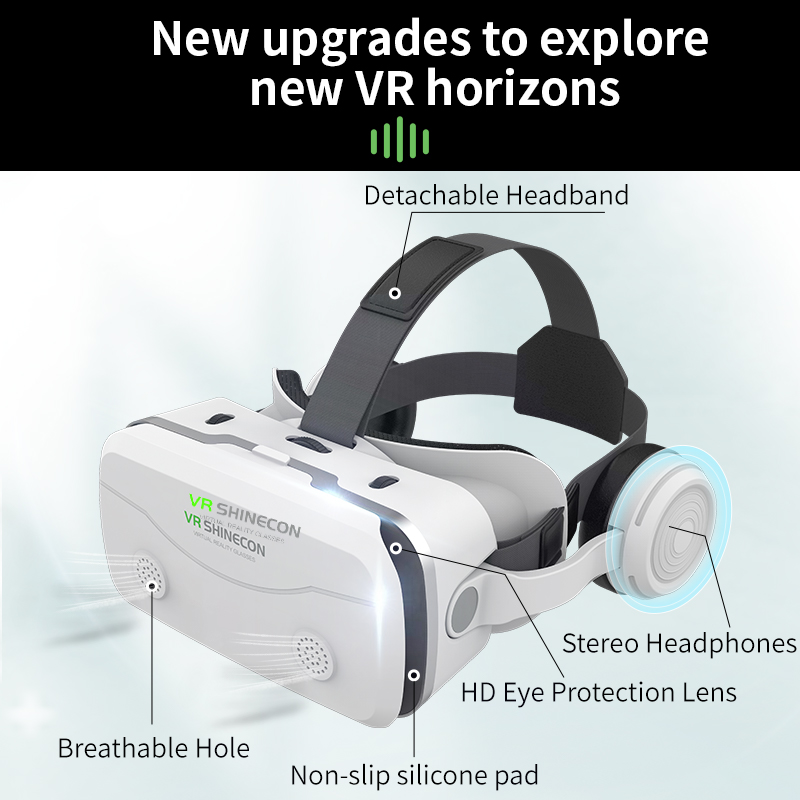 3D Viar الهاتف الواقع الافتراض - مراجعة Vr Headset Pc وسعره
