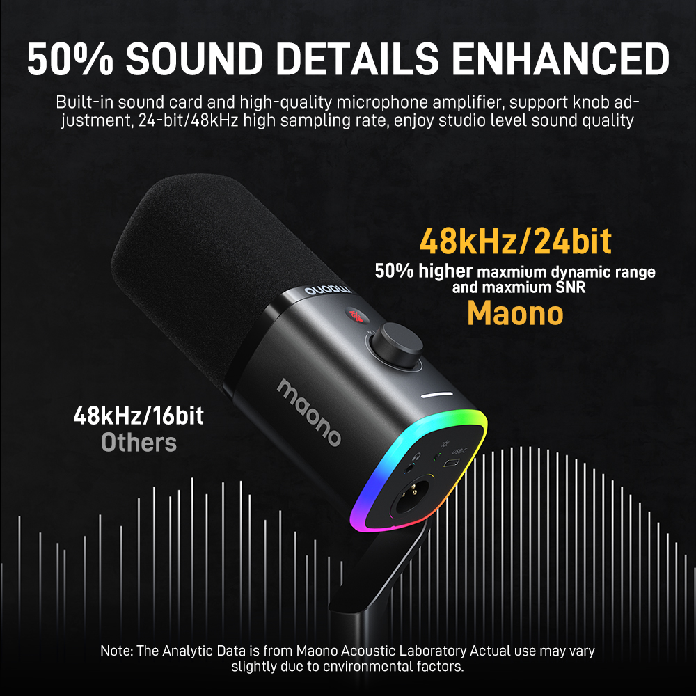 مايكروفون ألعاب Maono PD100X م - مراجعة Gaming Controller وسعره