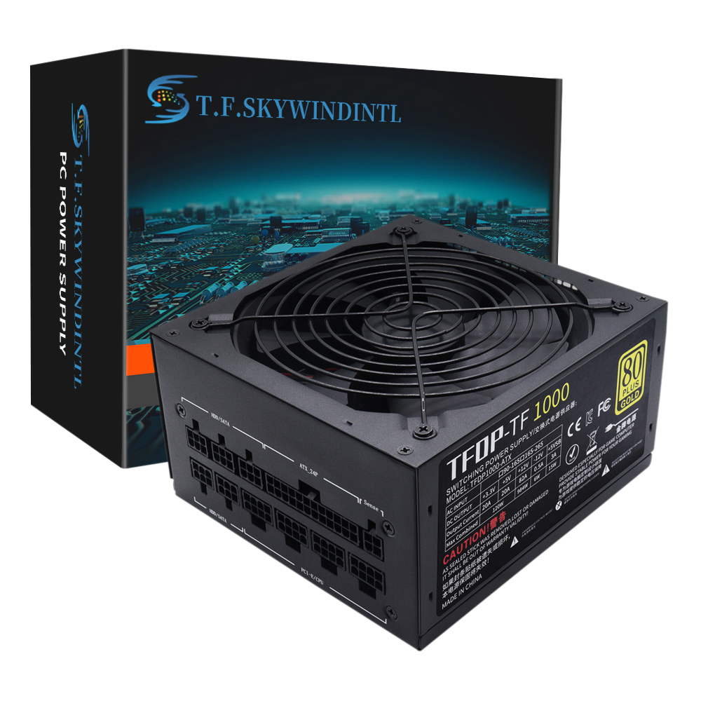 T.F.SKYWINDINL 1000 وات مزود ط - مراجعة Pc Gaming Watt وسعره