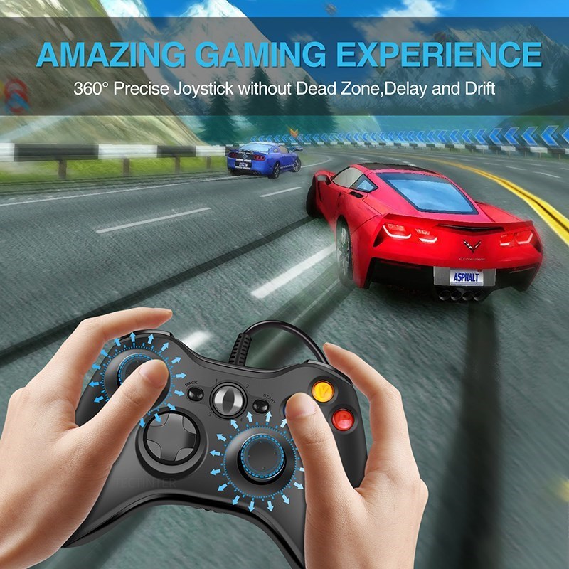 وحدة تحكم ألعاب USB سلكية لوحد - مراجعة Pc Gaming Xbox وسعره