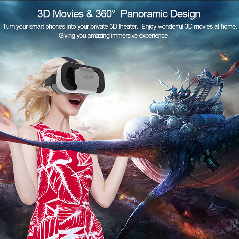 VR Shinecon خوذة نظارات ثلاثية - مراجعة Vr Headset Pc وسعره