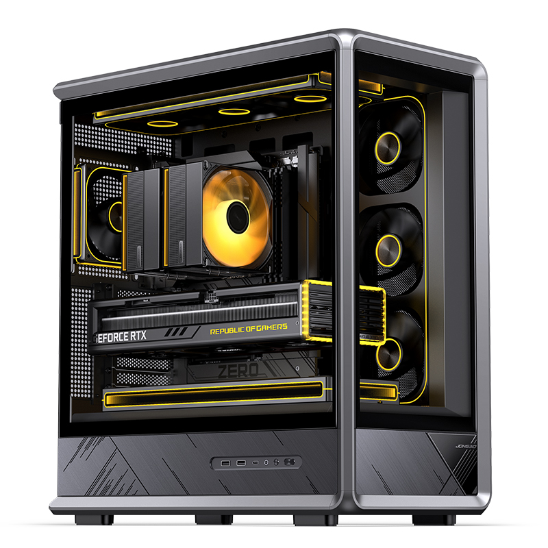 جونسبو D401 ATX حافظة كمبيوتر  - مراجعة Pc Gaming Jonsbo وسعره