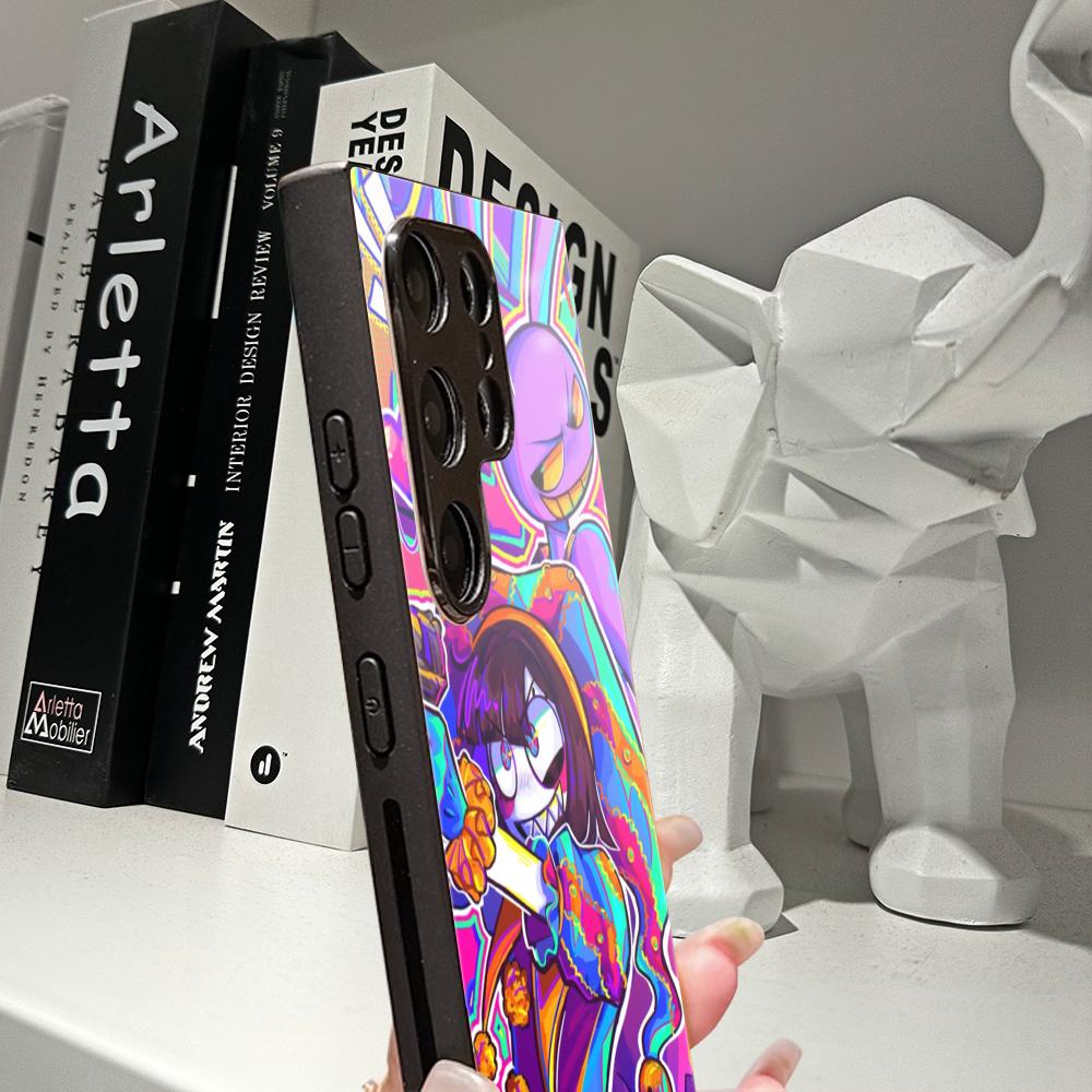 جراب هاتف أنمي ذا أي-أمينينج د - مراجعة Pc Case Tempered Glass وسعره