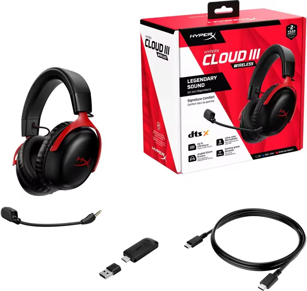 سماعة ألعاب لاسلكية HyperX Clo - مراجعة Pc Gaming Cloud وسعره