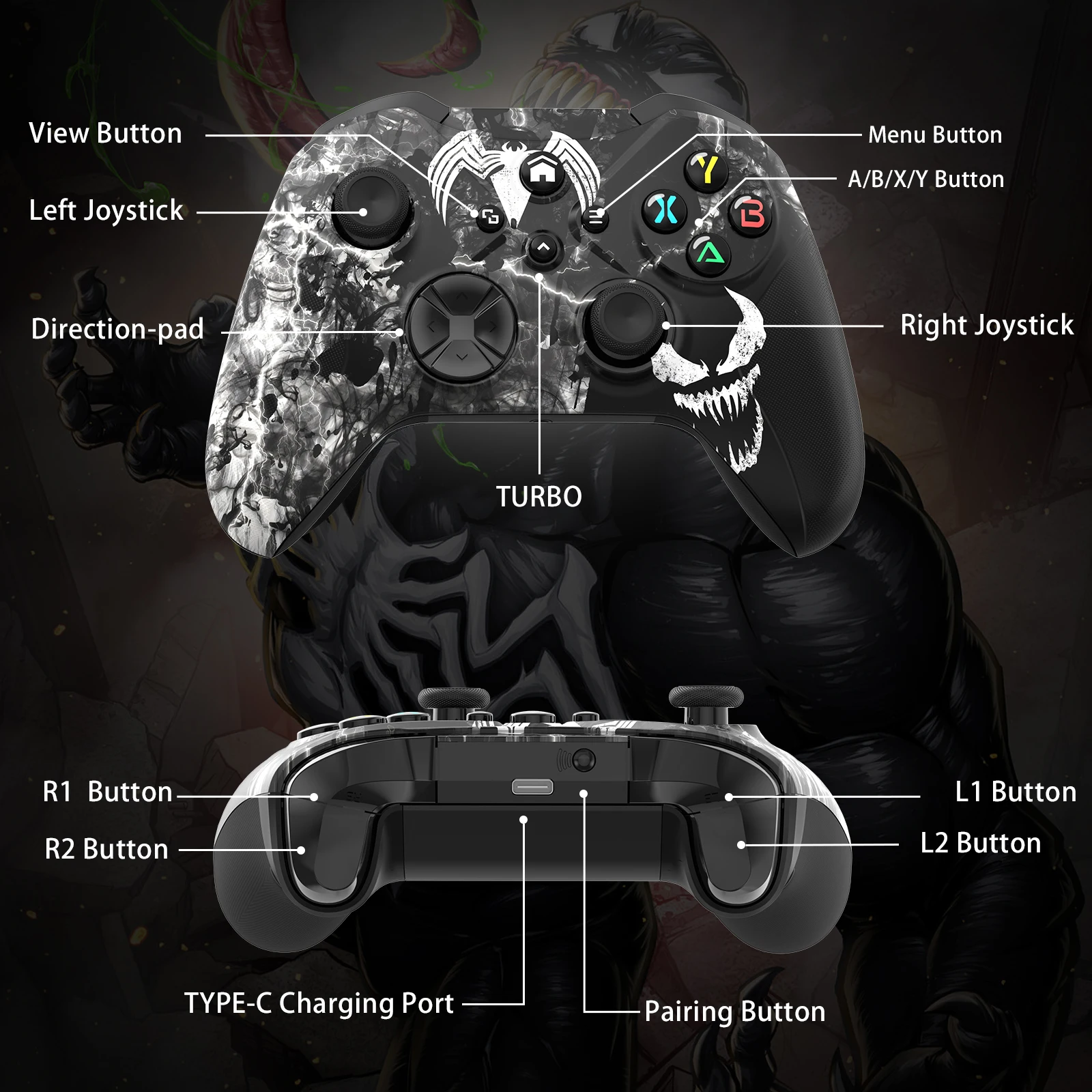 وحدة تحكم لاسلكية واي فاي لجها - مراجعة Pc Gaming Xbox Controller وسعره