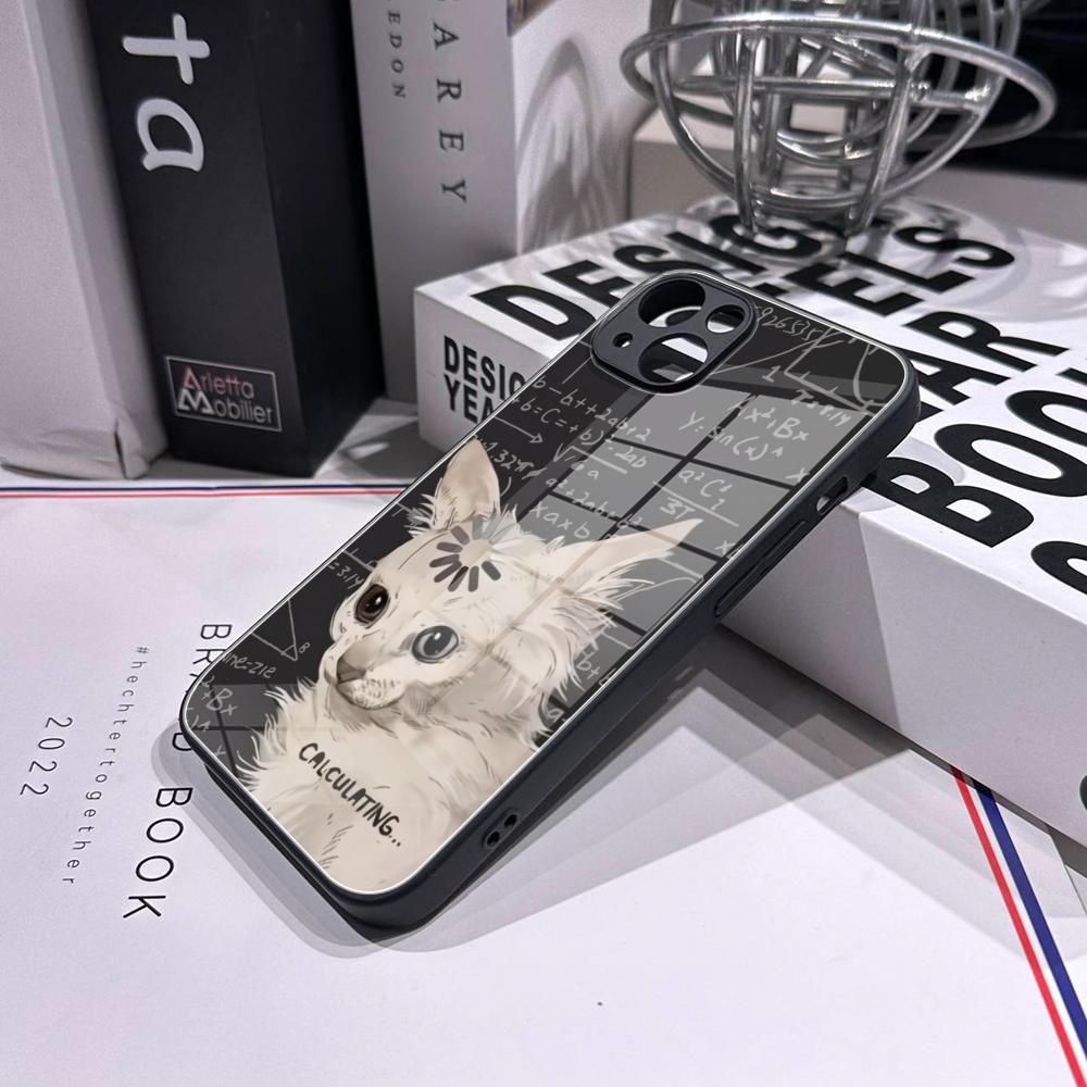 غطاء هاتف بتصميم فني لقطط بأسل - مراجعة Pc Case Tempered Glass وسعره
