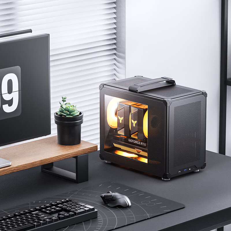 حافظة MATX بمقبض شبكي من JONSB - مراجعة Pc Gaming Jonsbo وسعره