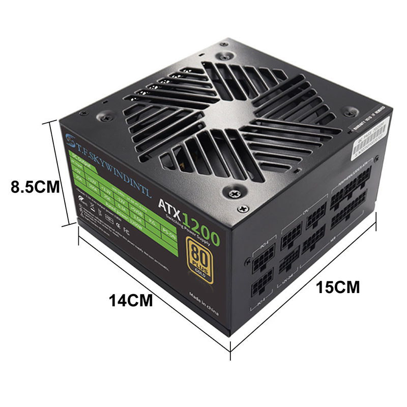 PCIE 5.0 1200 واط مصدر طاقة ال - مراجعة Pc Gaming Watt وسعره