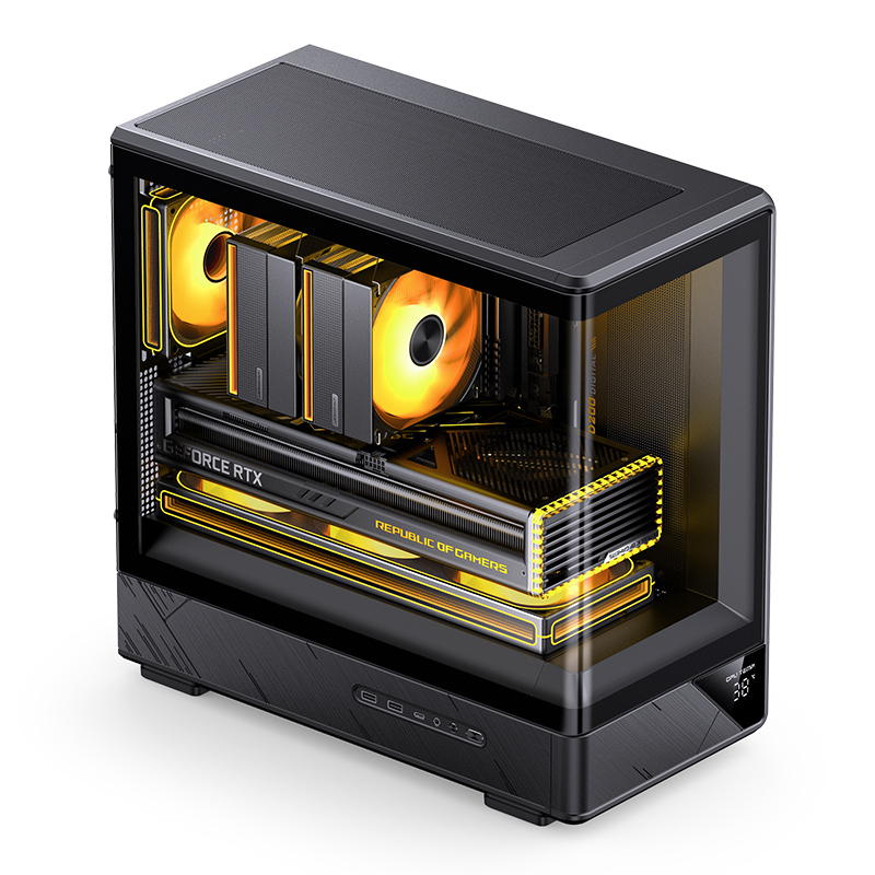 علبة كمبيوتر JONSBO D200 Micro - مراجعة Pc Gaming Jonsbo وسعره