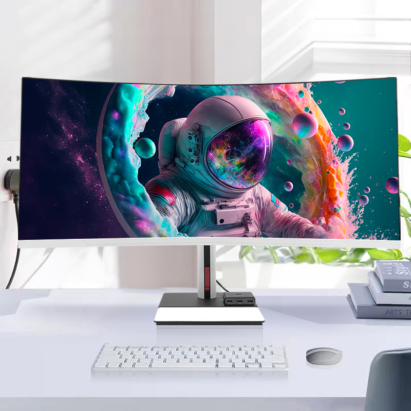 كمبيوتر مكتبي بشاشة منحنية 34  - مراجعة Pc Gaming All In One وسعره